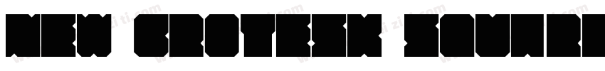 New Grotesk Square THRE字体转换